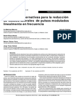 Reducción lóbulos laterales pulsos MLF