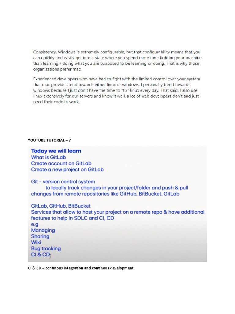 Git-GitLab Beginner Tutorial | PDF | Technology & Engineering