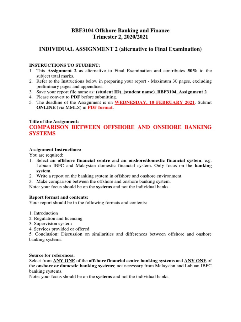 INDIVIDUAL ASSIGNMENT 2 - Question | PDF | Plagiarism | Business