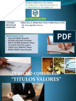 Derecho Comercial Titulos Valores