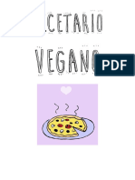 Recetario vegano - Anon