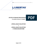 Upute Za Pisanje Pristupnog Rada - Libertas