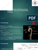 6.CT Aortografija - Anatomija, Protokol Pregleda I Osnovne CT Karakteristike Oboljenja PDF