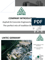 Company Introduction: Asphalt & Concrete Engineering Since 1919 The Perfect Mix of Tradition & Technology