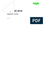 Sage 300 2018: Upgrade Guide