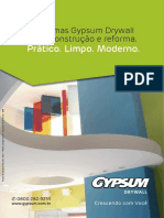 Sistemas Gypsum Drywall Para Construcao e Reforma