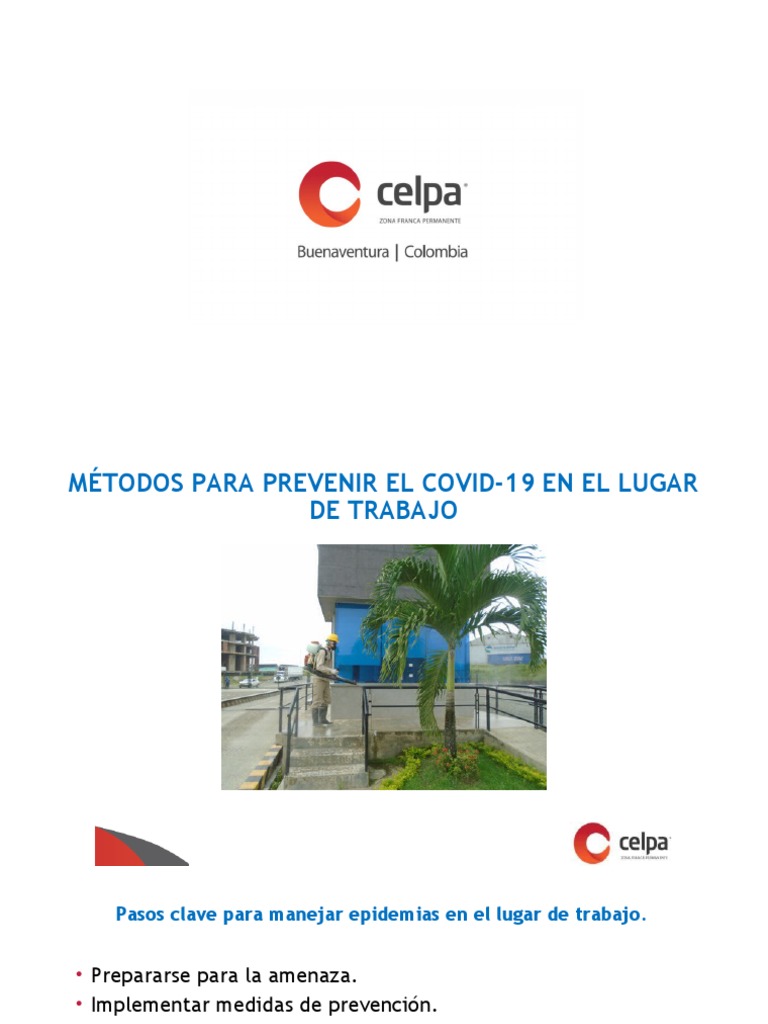 Metodos para Prevenir El Covid 19, en El Lugar de Trabajo | PDF | Salud ...