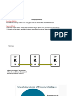 Learning Objective: Isotopes (Continue)