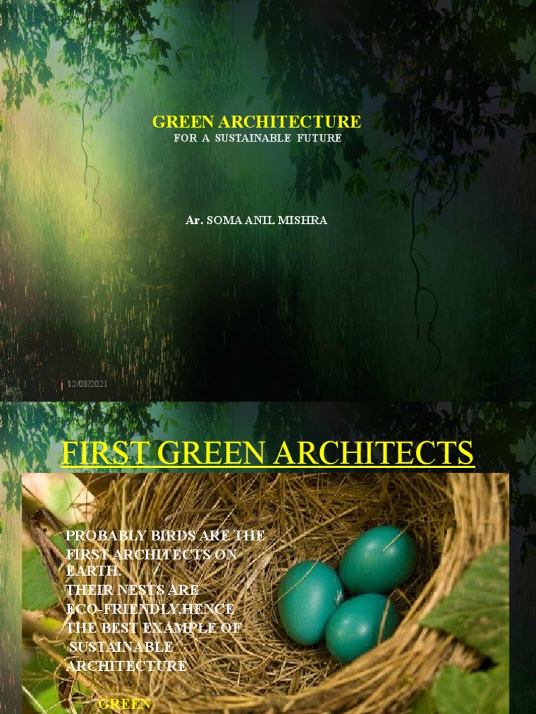 Green Architecture for Sustainable Living | PDF | Sustainability ...