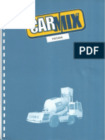 Carmix h55504 Parst Book