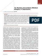 Review: Emerging Role For Nucleus Accumbens Medium Spiny Neuron Subtypes in Depression