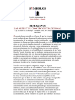 René Guénon - Las Artes y Su Concepción Tradicional WWW Symbolos Com