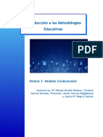 Modulo3. Modelos Conductuales