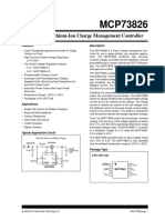Single Cell Lithium-Ion Charge Management Controller: Features Description