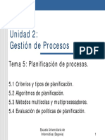 Planificacion de Procesos