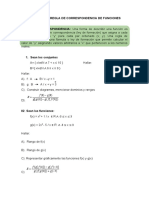 Ejercicios Resueltos Regla de Correspondencia de Funciones