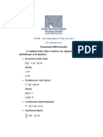 20 % Segundo Corte Ecuaciones Diferenciales