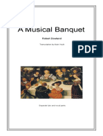 Dowland Robert - Musical Banquet - Parts