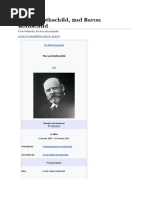 Rothschild Family Tree Overview | PDF | Rothschild Family | German Families