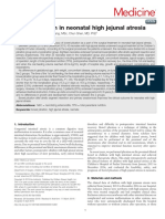 Bowel Plication in Neonatal High Jejunal Atresia