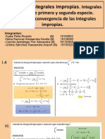 Semana 14 - Integrales Impropias