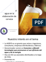 El Rol Del Agua en Produccion de Cerveza