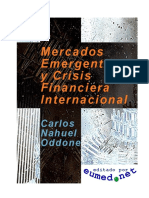 Mercado Emergente y La Crisis Internacional
