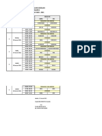 Jadwal To 25 Jan 2021