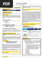 General Overview: Taxation Law Review