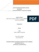 Unidad 5 Actividad 7 Análisis Del Direccionamiento Estratégico A Partir de La Matriz PEYEA