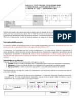 Formato de Validez Basada en El Contenido