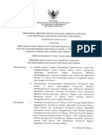 Permenpan Dan RB Nomor 46 Tahun 2013 - Perubahan Atas Permenpan Dan RB Nomor 17 Tahun 2013 Tentang JF Dosen Dan Angka Kreditnya