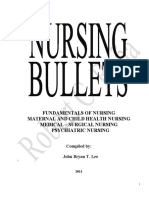 Nursing Reviewer Bullets
