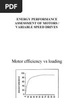 Energy Performance Assessment of Motors / Variable Speed Drives