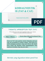 Psikodiagnostik Viii (Tat & Cat) 2