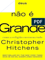 Deus Nao e Grande - Christopher Hitchens