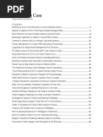 Consulting Case - Organizational Behaviour