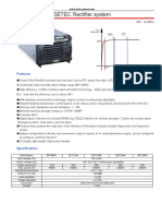 SETEC Rectifier System: Features