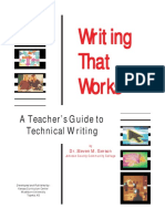 A Teachers Guide to Technical Writing
