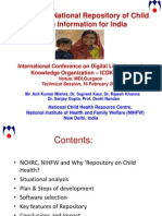 Developing National Repository of Child Health Information for India - Anil Mishra(2)