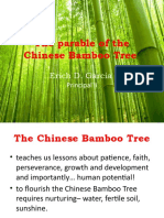The Parable of the Chinese Bamboo Tree