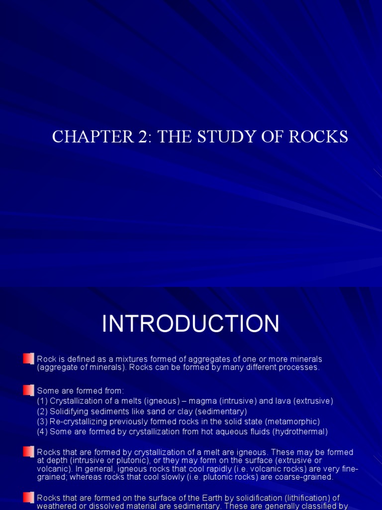 Understanding Rock Types and Formation | PDF | Igneous Rock | Magma