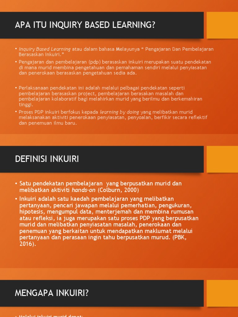 Pengantar Pembelajaran Inkuiri | PDF