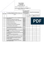 Quarterly Assessment Report in COOKERY 10: Learning Competency With LC Code (List All