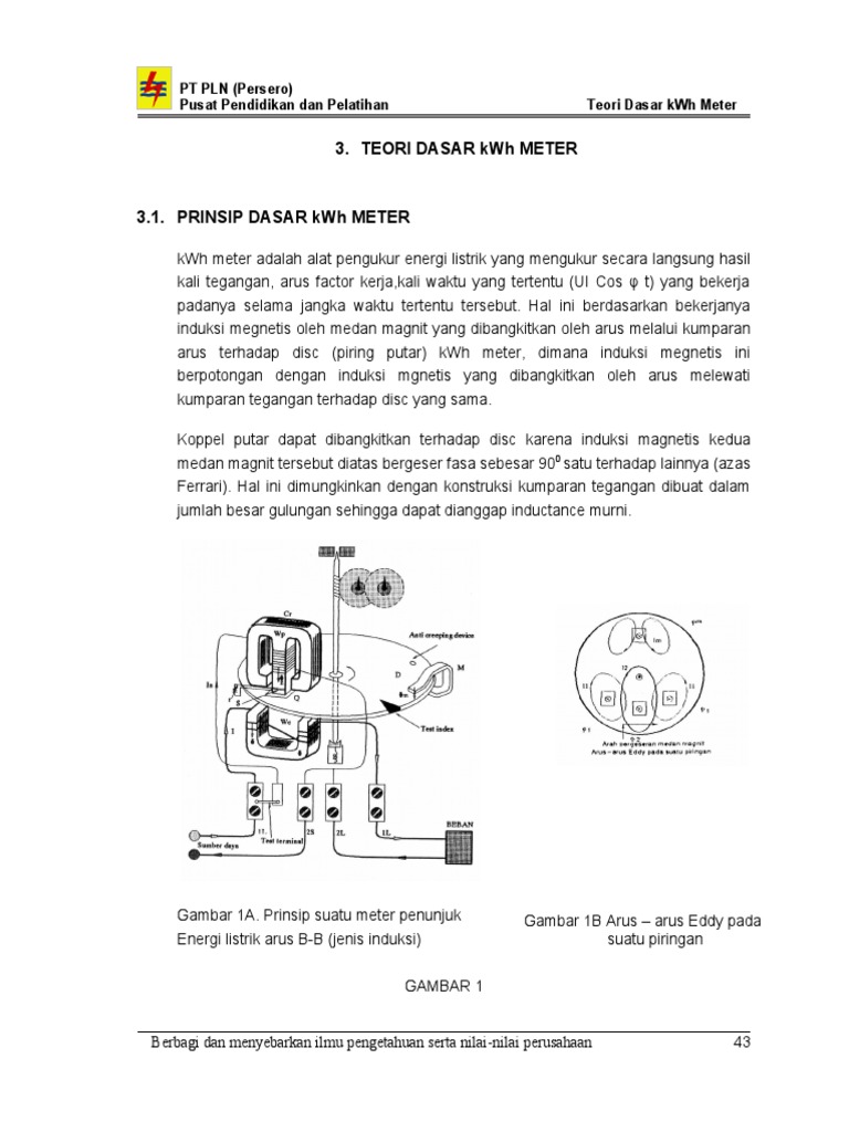 TEORI DASAR KWH METER | PDF