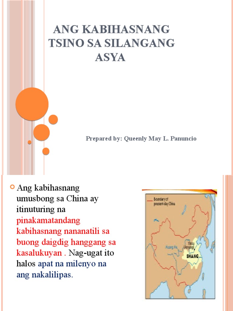 Ang Kabihasnang Tsino Sa Silangang Asya | PDF
