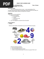 Mathematics Quarter 1 and 2