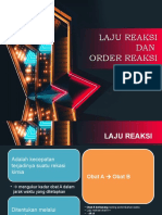 Laju Dan Orde Reaksi