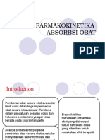 Farmakokinetika Absorbsi Obat