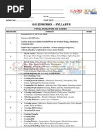 Solidworks - Syllabus: Total Duration: 80 Hours Session Topics Sign